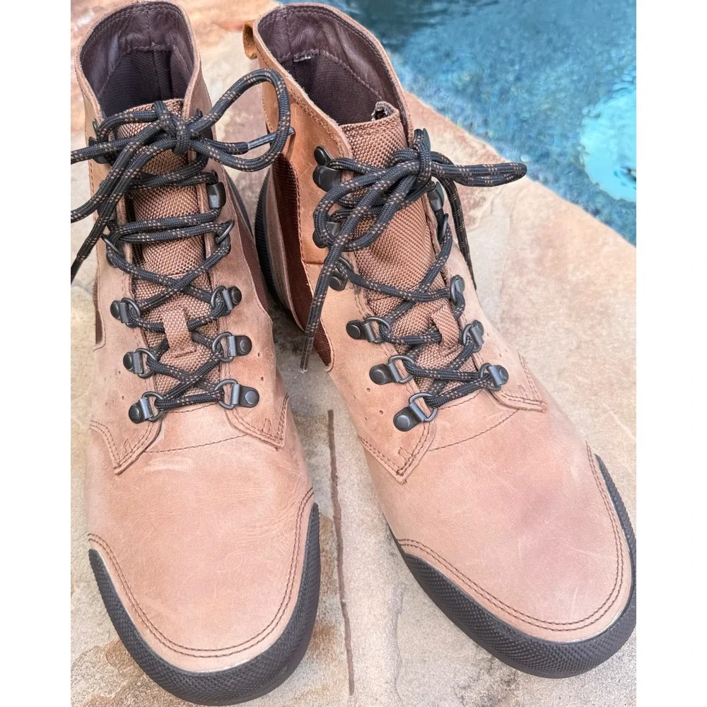 Sorel Ankeny Mid Hiker Ripstop Waterproof Boots Men's 11 Brown NM2195-242